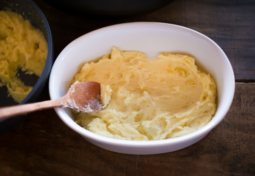 Purée mousline dose lait et eau