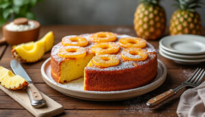 découvrez la recette facile et savoureuse du gâteau ananas grand-mère, un dessert traditionnel qui ravira toute la famille avec ses saveurs gourmandes et son moelleux irrésistible.