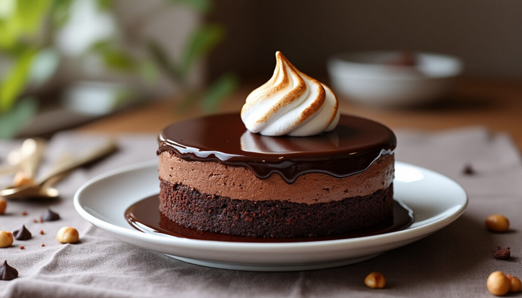 découvrez notre recette facile de gâteau tête de nègre alliant meringue légère et chocolat fondant pour un dessert gourmand et rapide à préparer.