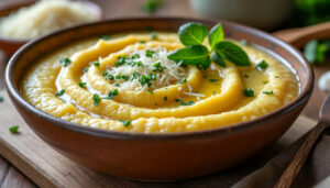 découvrez une recette de polenta crémeuse, facile et rapide à préparer, idéale pour un repas savoureux et réconfortant en toute simplicité.